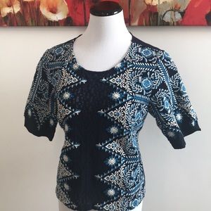 Sea New York Embroidered STUNNING Top